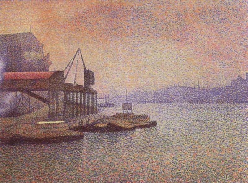 Georges Lemmen View of The thames